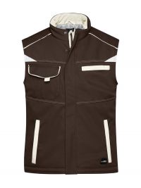 Workwear Softshell Weste gefüttert Color